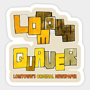 Lomtown Quaver Sticker